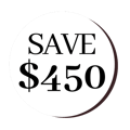 Save $450 with the Brow Wow combo Save $450 with the Brow Wow combo